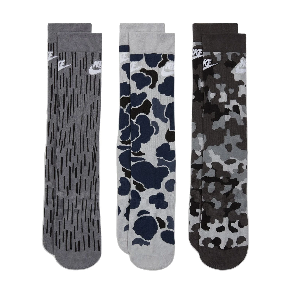 Nike SB Everyday Essential Socken 3P Socken Camo Grey 2 Nike SB Everyday Essential Socken 3P Socken Camo Grey – Bild 2