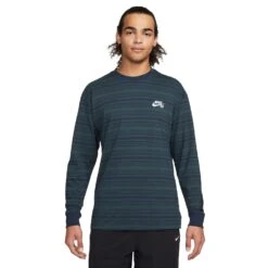 Nike SB Skate-Longsleeve Midnight Navy/Deep Jungle