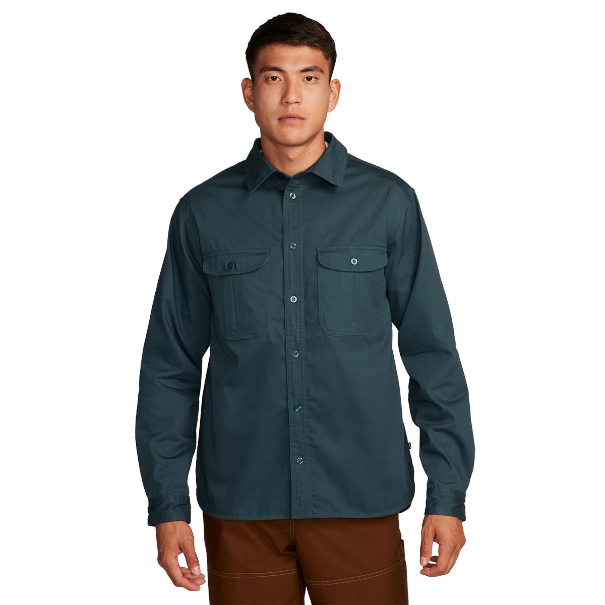 Nike SB Tanglin Langarmhemd Deep Jungle 1 Nike SB Tanglin Langarmhemd Deep Jungle