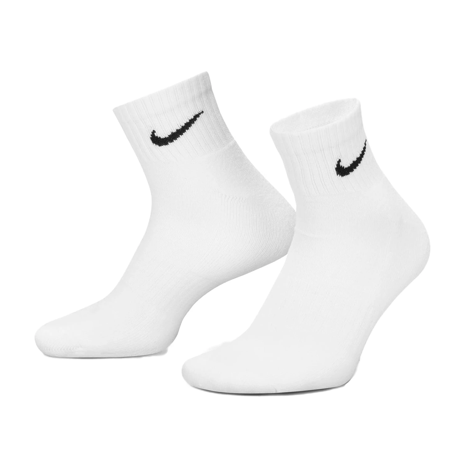 Nike Everyday Cotton Cushioned Ankle Socken 6er Pack White 1 Nike Everyday Cotton Cushioned Ankle Socken 6er Pack White