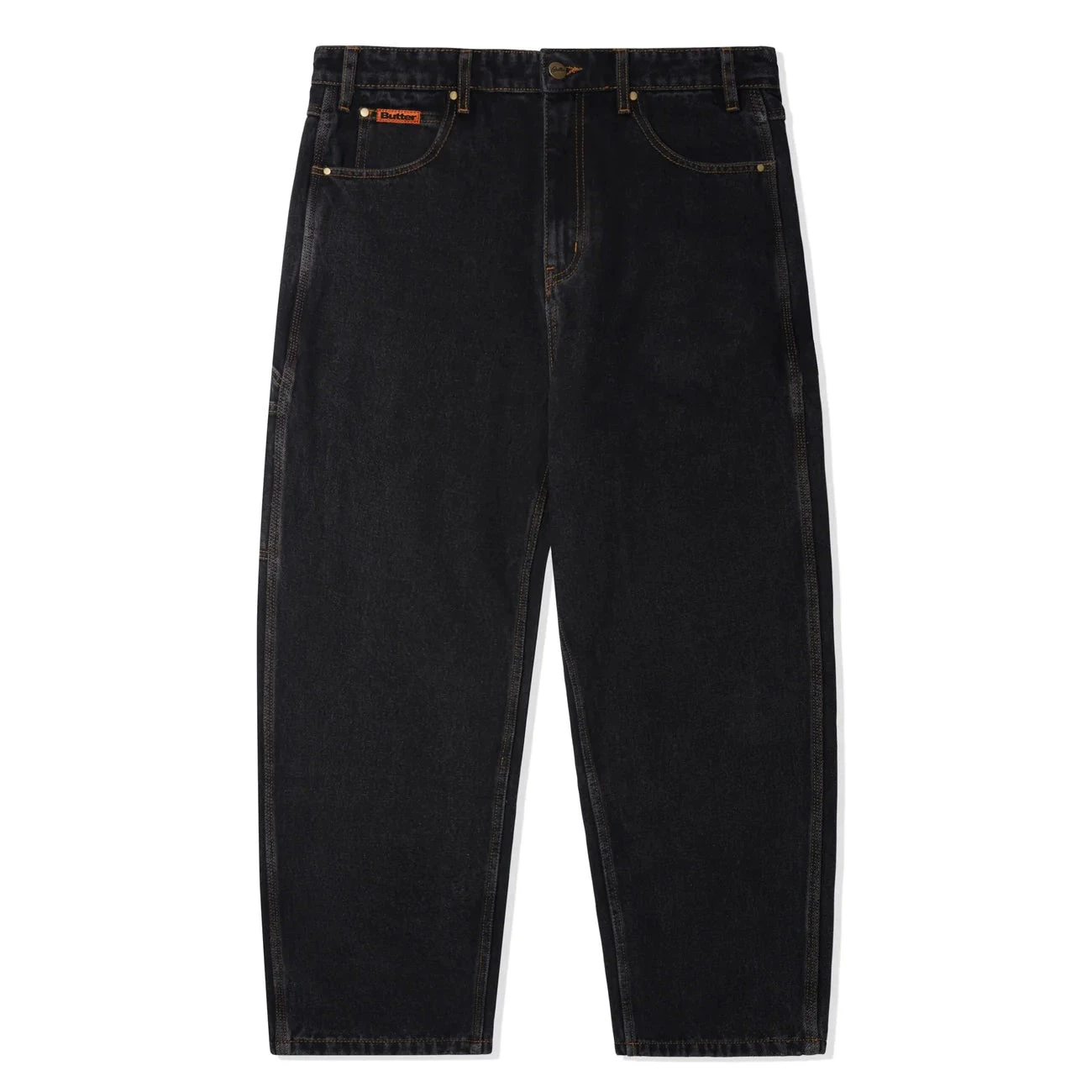 Butter Goods Baggy Denim Jeans Washed Black 2 Butter Goods Baggy Denim Jeans Washed Black – Bild 2