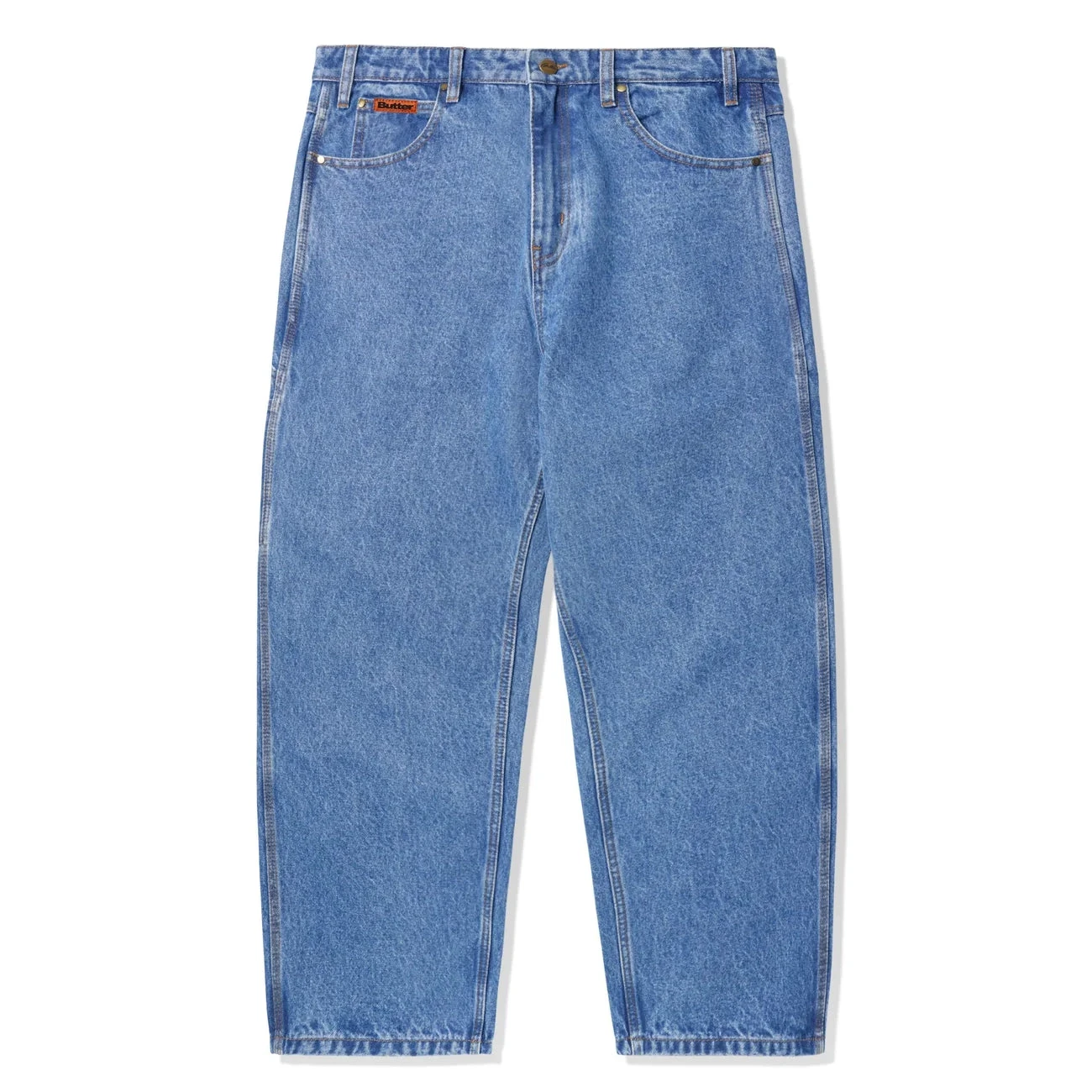 Butter Goods Baggy Denim Jeans Washed Indigo 2 Butter Goods Baggy Denim Jeans Washed Indigo – Bild 2
