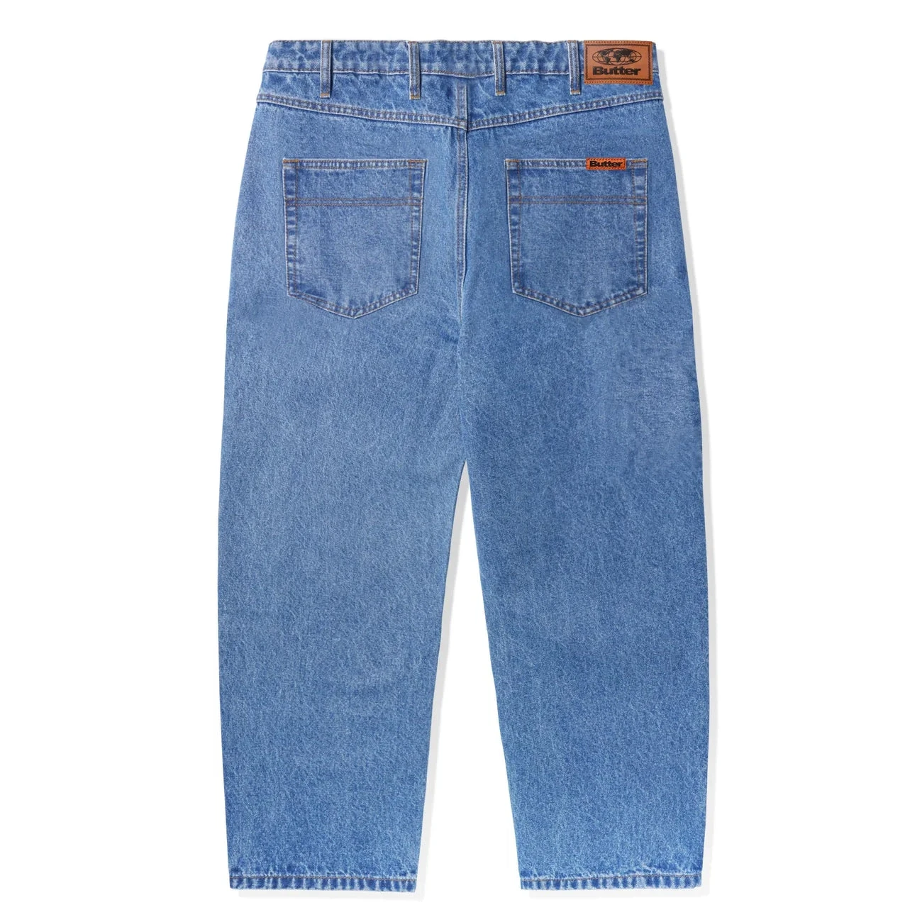 Butter Goods Baggy Denim Jeans Washed Indigo 1 Butter Goods Baggy Denim Jeans Washed Indigo