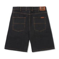 Butter Goods Baggy Denim Shorts Washed Black