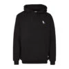 Cleptomanicx Embro Gull 2 Hoodie Black