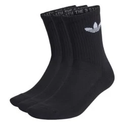 Adidas Cushioned Trefoil Mid Cut Crew Socken 3 Pack