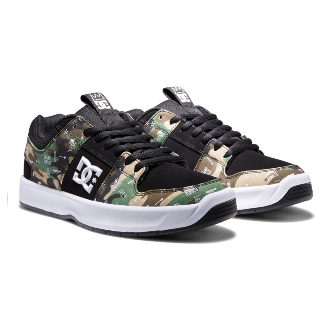 DC Shoes Basquiat Lynx Zero Black/Camo Print 2 DC Shoes Basquiat Lynx Zero Black/Camo Print – Bild 2