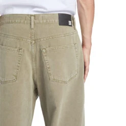 DC Shoes Worker Baggy Green Overdye -StreetStyle Aktionshaus dc shoes worker baggy green overdye detail