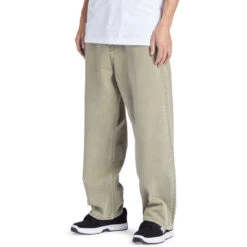 DC Shoes Worker Baggy Green Overdye -StreetStyle Aktionshaus dc shoes worker baggy green overdye jeans