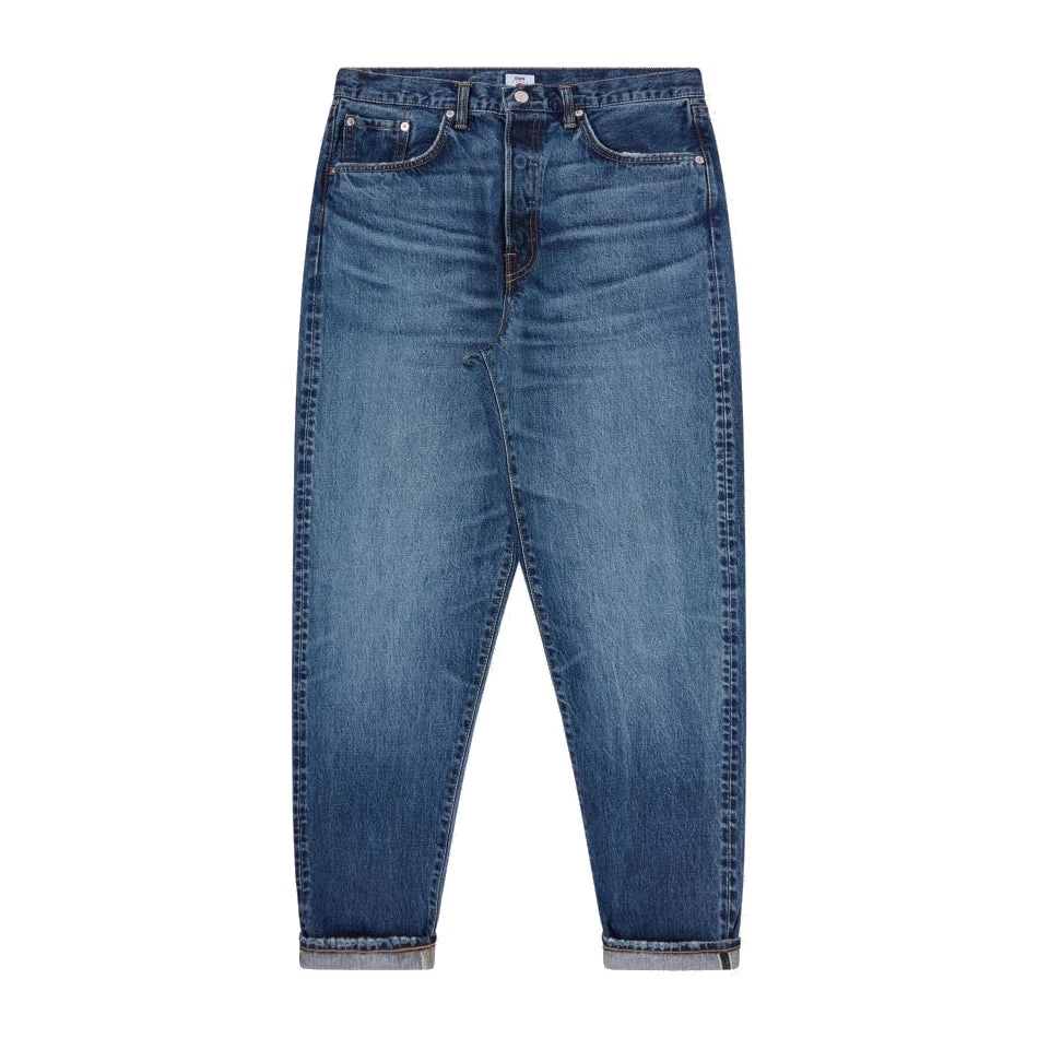 Edwin Regular Tapered Jeans Blue Mid Dark Wash 2 Edwin Regular Tapered Jeans Blue Mid Dark Wash – Bild 2