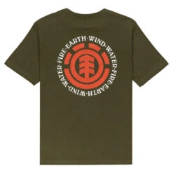 Element Boys Seal T-Shirt Army