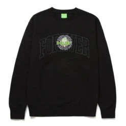 HUF Forever Torch Crewneck Black