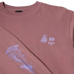 HUF Game Over Longsleeve Mauve -StreetStyle Aktionshaus game over l s teemauvets02007mauve031200x