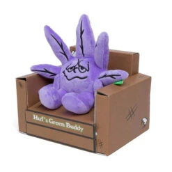 HUF Green Buddy Purple Plush Doll -StreetStyle Aktionshaus green buddy plush dollpurpleac00588purpl