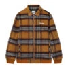 Butter Goods Hairy Plaid Jacker Brown