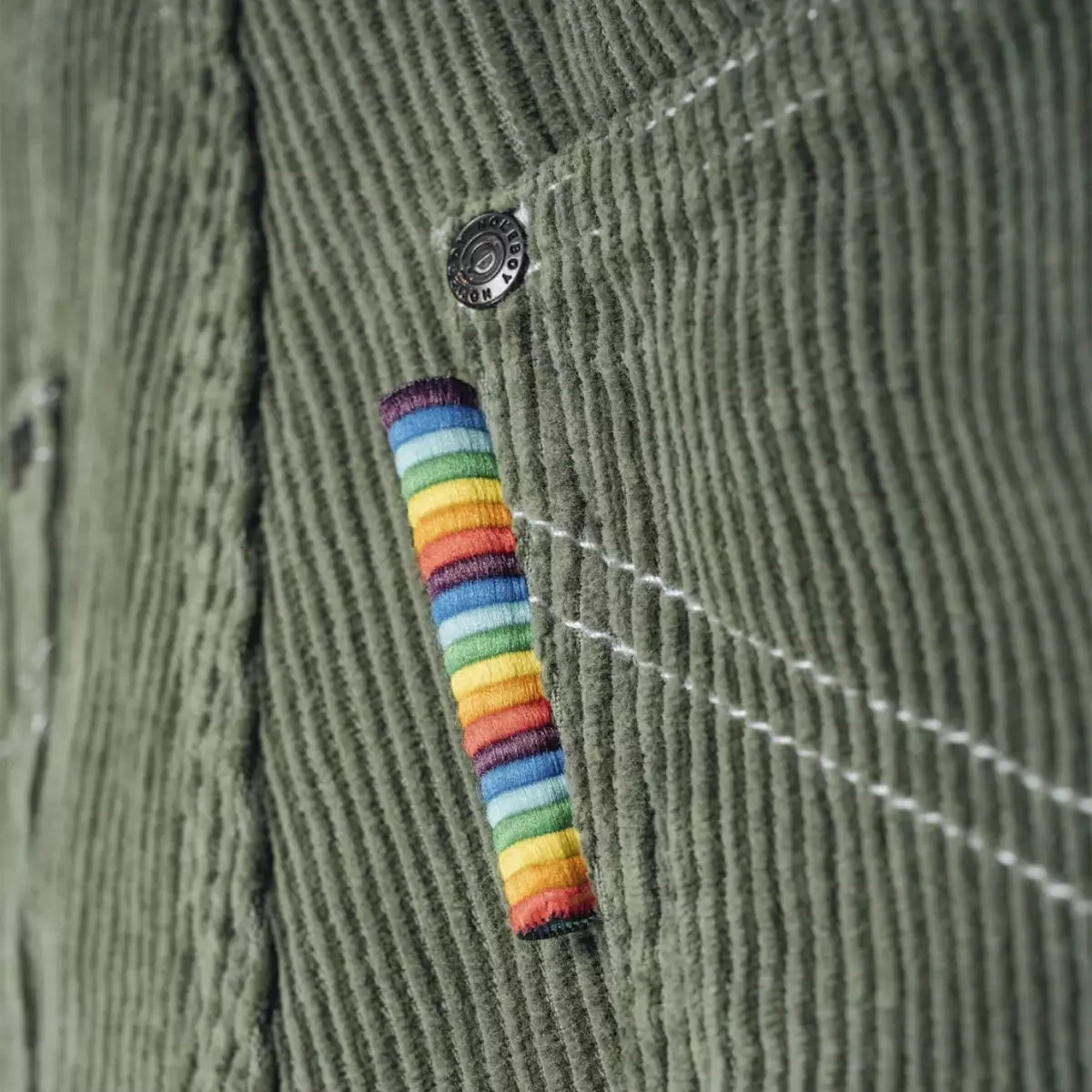 HomeBoy X-Tra Baggy Cord Pant Olive 7 HomeBoy X-Tra Baggy Cord Pant Olive – Bild 7