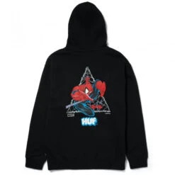HUF Hoodie Thwip Triangle Hoodie Black