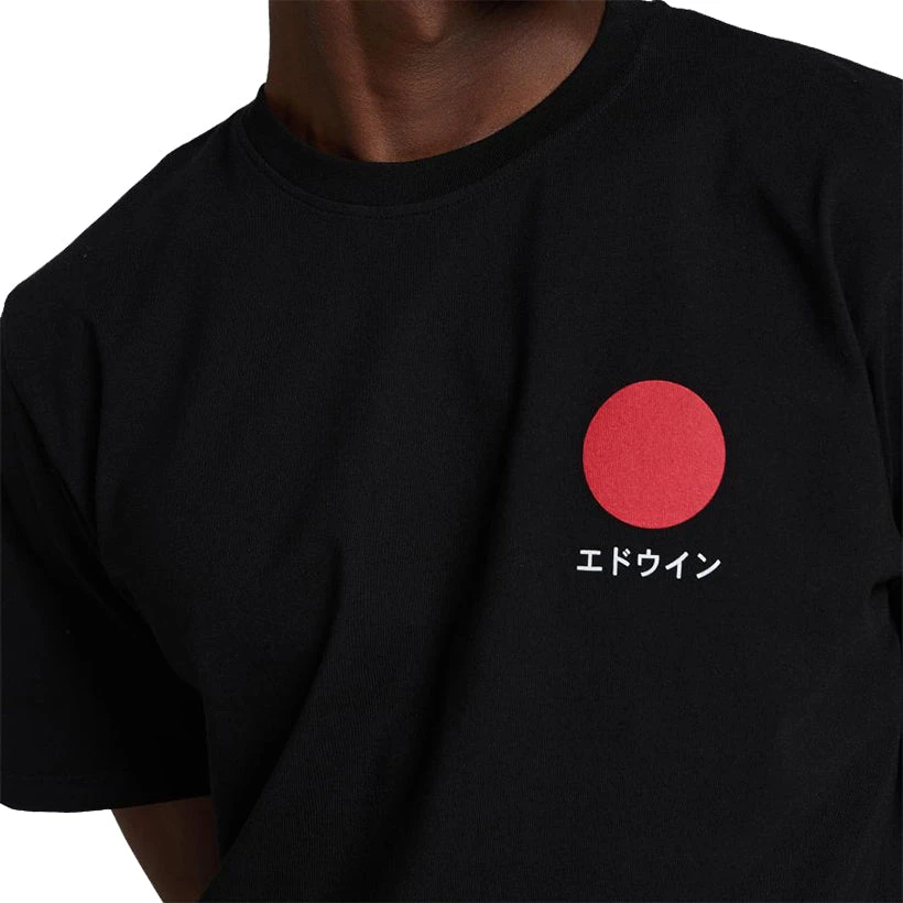Edwin Japanese Sun T-Shirt Black 4 Edwin Japanese Sun T-Shirt Black – Bild 4