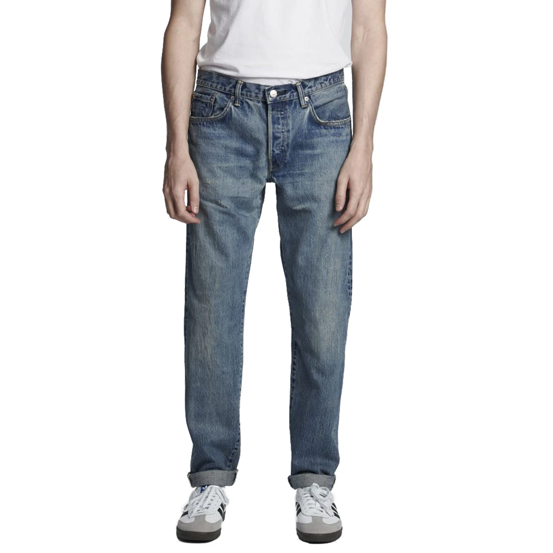 Edwin Regular Tapered Jeans Blue Remake 6 Edwin Regular Tapered Jeans Blue Remake – Bild 6