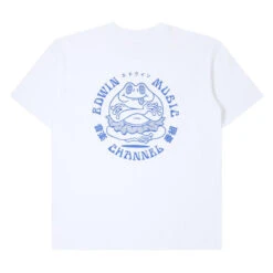 Edwin Music Channel T-Shirt White