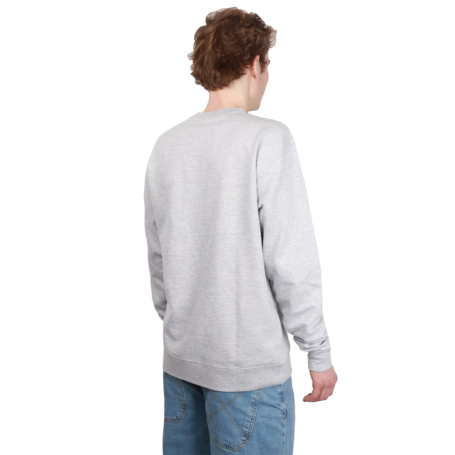 Thunder Boxed Bolt Crewneck Grey Heather 2 Thunder Boxed Bolt Crewneck Grey Heather – Bild 2