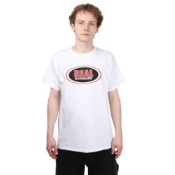 Real Oval T-Shirt White