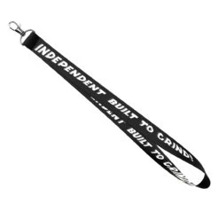 Independent Lanyards Schlsselanh„nger Black/White