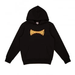 Independent Kids Spanning Hoodie Black
