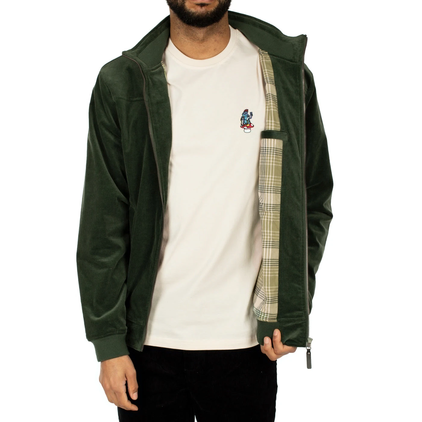 Iriedaily GSE Cord Jacket Nightforest 1 Iriedaily GSE Cord Jacket Nightforest