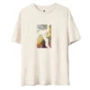 Poetic Collective Logo Cut Out T-Shirt Off White