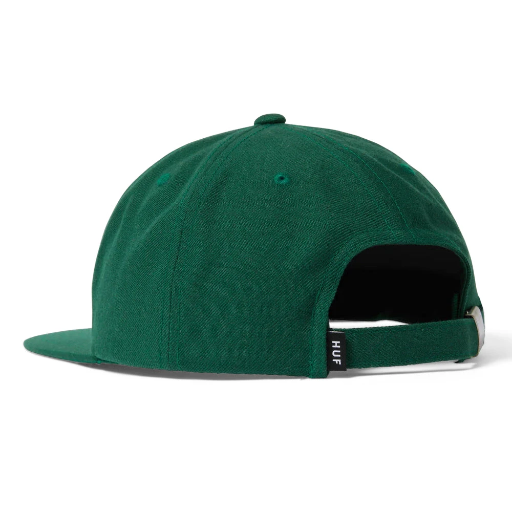 HUF MOAB H6 Panel Strapback Forest Green 2 HUF MOAB H6 Panel Strapback Forest Green – Bild 2