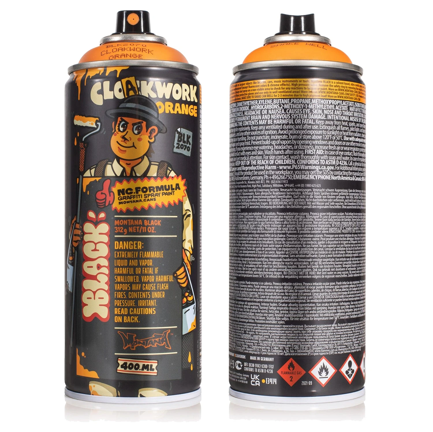 Montana Black Artist Edition Cloakwork 400 Ml 1 Montana Black Artist Edition Cloakwork 400 Ml