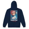 Primitive X Jujutsu Kaisen Yuji Hw Hoodie Navy