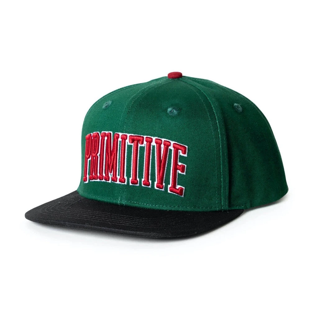 Primitive Collegiate Arch Snapback Green 1 Primitive Collegiate Arch Snapback Green