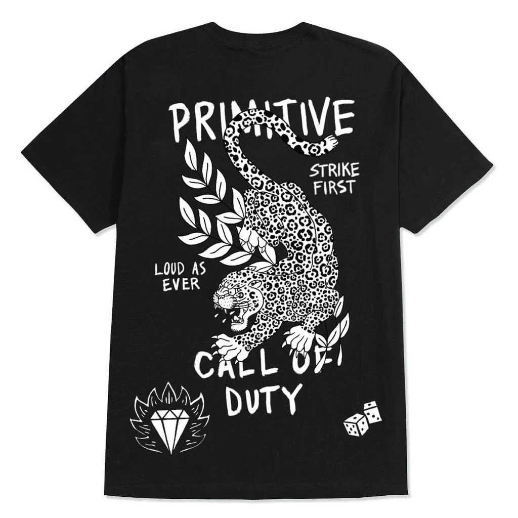 Primitive X Call Of Duty Task Force T-Shirt Black 1 Primitive X Call Of Duty Task Force T-Shirt Black