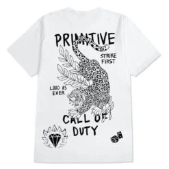 Primitive X Call Of Duty Task Force T-Shirt White