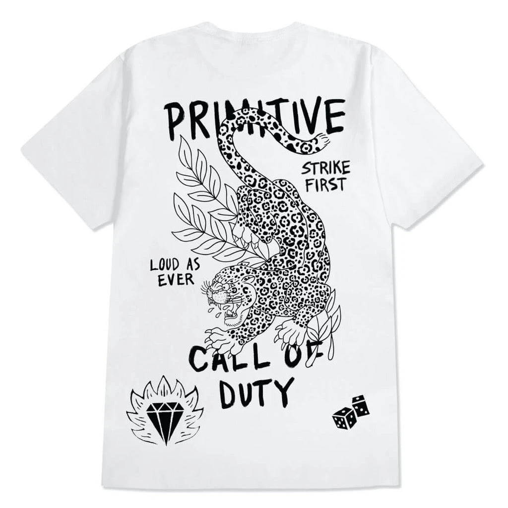 Primitive X Call Of Duty Task Force T-Shirt White 1 Primitive X Call Of Duty Task Force T-Shirt White
