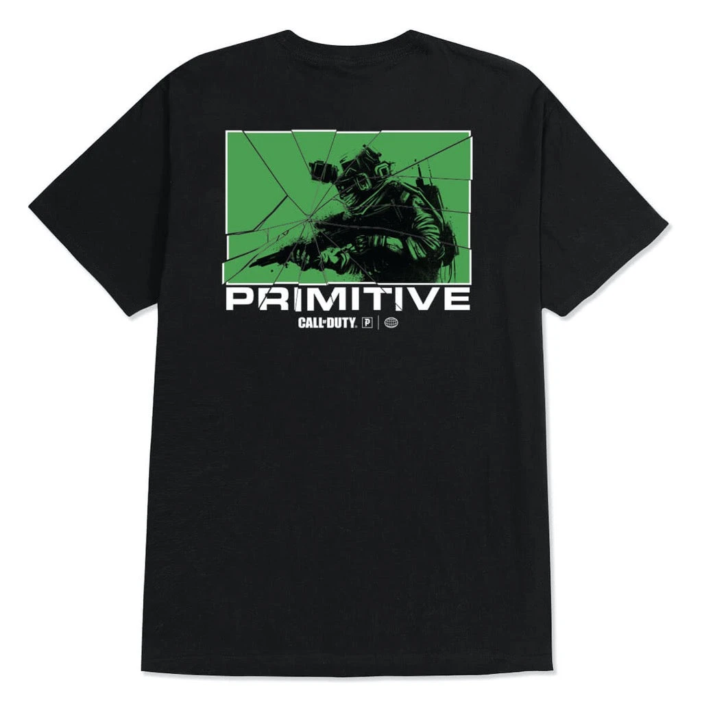 Primitive X Call Of Duty Alpha T-Shirt Black 1 Primitive X Call Of Duty Alpha T-Shirt Black