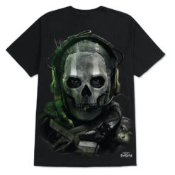 Primitive X Call Of Duty Ghost T-Shirt Black