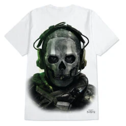Primitive X Call Of Duty Ghost T-Shirt White