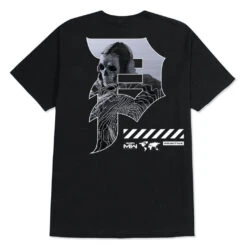 Primitive X Call Of Duty Mapping Dirty P T-Shirt Black