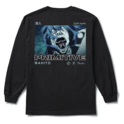Primitive X Jujutsu Kaisen Mahito Longsleeve Black