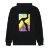 Poetic Collective Logo Cut Out Hoodie Black
