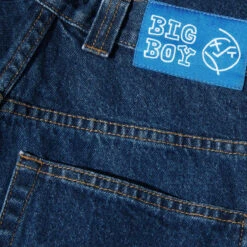 Polar Skate Co. Big Boy Shorts Dark Blue -StreetStyle Aktionshaus polar skate co sp24 big boy shorts dark blue 5