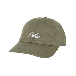 Polar Skate Co. Sai Varsity Logo Cap Khaki