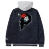 Primitive Keeper Two-Fer Varsity Jacket Navy