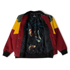 Primitive Marley Puff Jacke Grn Gelb Rot -StreetStyle Aktionshaus primitive marley puff jacke grn gelb rot stayon