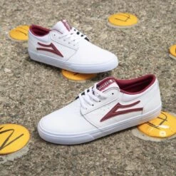 Lakai Griffin White/Burgundy Leather 9 Lakai Griffin White/Burgundy Leather -StreetStyle Aktionshaus processed1151200x
