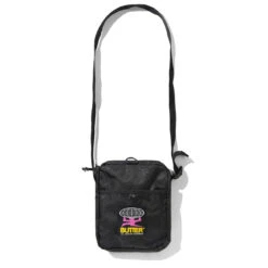 Butter Goods Ripstop Side Bag Black