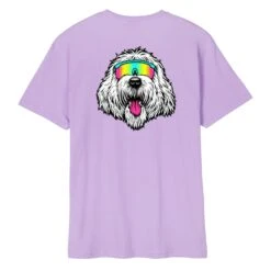 Santa Cruz Mccoy Dog T-Shirt Digital Lavender